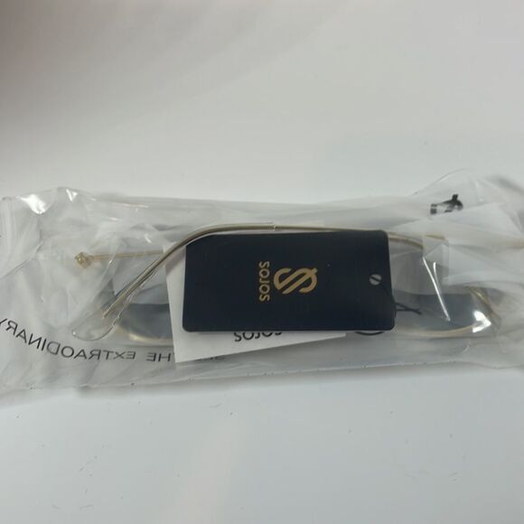 NIB SOJOS Classic Aviator Polarized Retro Style Sunglasses, Gold/Green - Picture 8 of 11